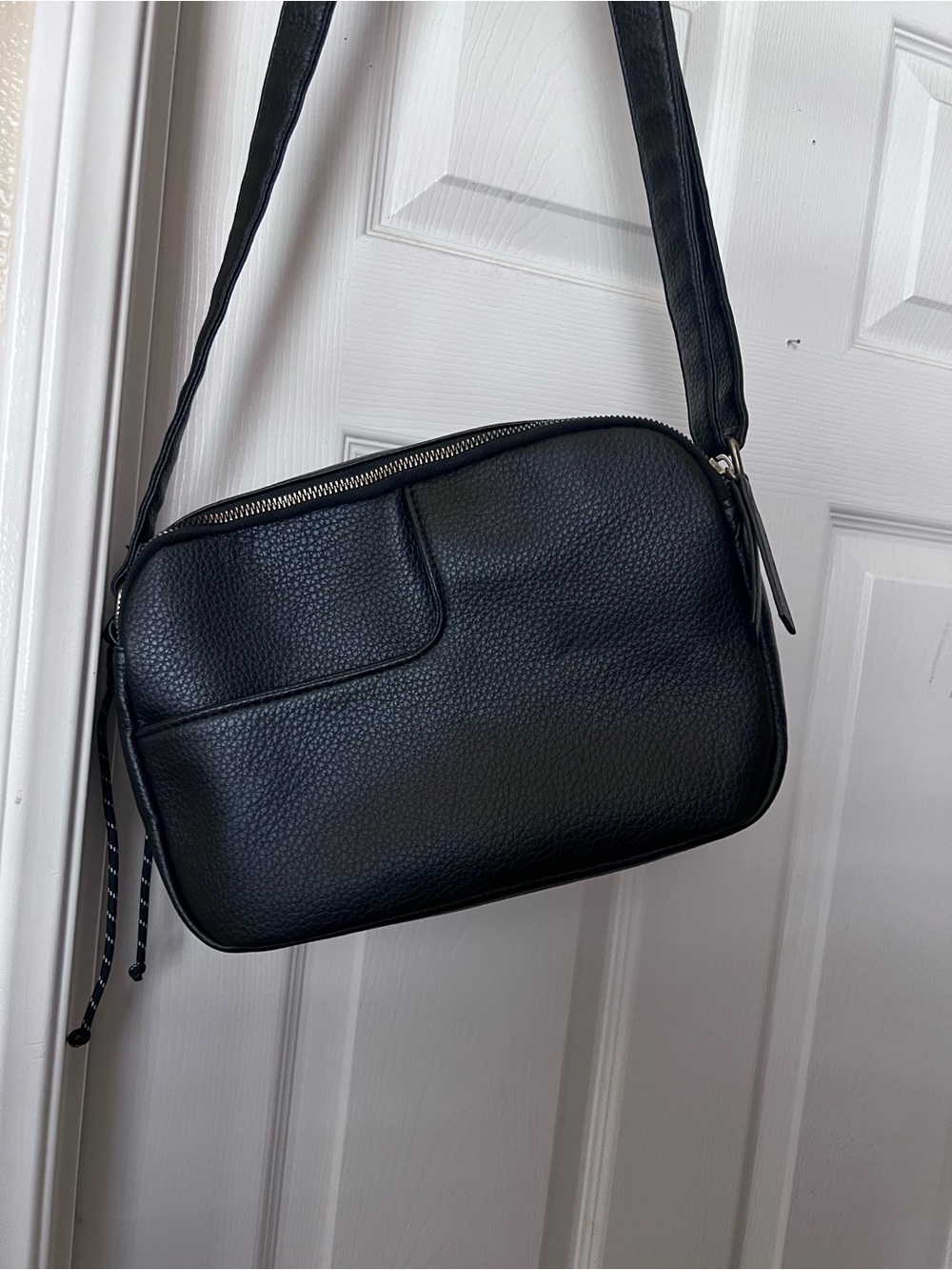 White Mountain - Black Vegan Leather 100% polyurethane Crossbody Bag - Picture 6 of 8